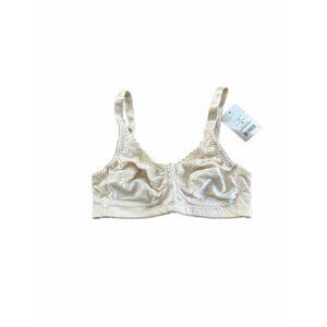 Trulife 210 Barbara Lace Accent Softcup Mastectomy Bra Size 34B Wireless NWT